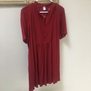 OLD NAVY- Layered Short Sleeve Flowy Mini Dress, Medium